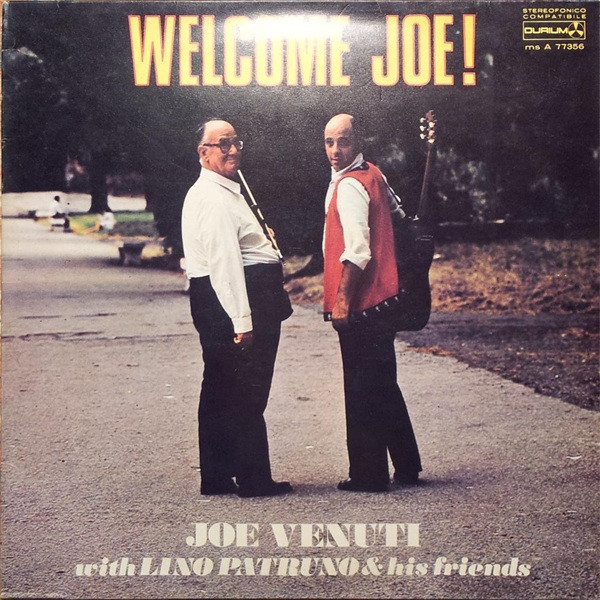 Joe Venuti With Lino Patruno - Welcome Joe! (LP, Album)