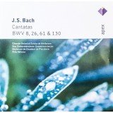 J.S. Bach* - Chorale Heinrich Schütz de Heilbronn*, Das Südwestdeutsches Kammerorchester*, Orchestre de Chambre de Pforzheim*, Fritz Werner - Cantatas BWV 8, 26, 61 & 130 (CD, Comp, RE)