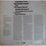 Johann Strauss II* featuring Hilde Gueden*, Anneliese Rothenberger, Karl Terkal, Erich Kunz, Vienna Philharmonic Orchestra* conducted by Heinrich Hollreiser - Highlights From 