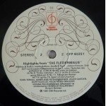Johann Strauss II* featuring Hilde Gueden*, Anneliese Rothenberger, Karl Terkal, Erich Kunz, Vienna Philharmonic Orchestra* conducted by Heinrich Hollreiser - Highlights From 