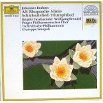 Johannes Brahms - Brigitte Fassbaender • Wolfgang Brendel, Prager Philharmonischer Chor* / Tschechische Philharmonie*, Giuseppe Sinopoli - Alt-Rhapsodie • Nänie • Schicksalslied • Trumphlied (CD, Album, RE)