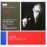 Brahms* - Clifford Curzon • London Symphony Orchestra, George Szell • Wiener Philharmoniker, Hans Knappertsbusch - Piano Concertos 1 & 2 (2xCD, Comp, Mono)