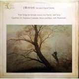 J. Brahms* - Gächinger Kantorei*, Helmuth Rilling - Secular Choral Works (LP)