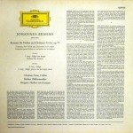 Brahms* – Christian Ferras · Herbert von Karajan - Berliner Philharmoniker - Konzert Für Violine Und Orchester D-Dur (LP, Album, RP)