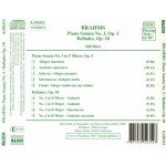 Brahms*, Idil Biret - Piano Sonata No. 3, Op.5, Ballades, Op.10 (CD, Album)