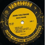 John Coltrane - Soultrane (LP, Album, RE)