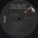 John Denver - One World (LP, Album, Ind)