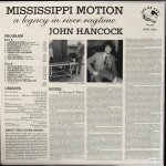 John Hancock (25) - Mississippi Motion (LP, Album)