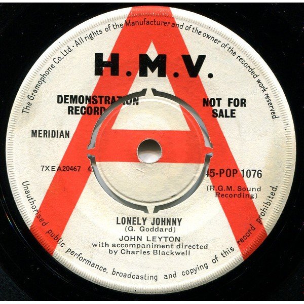 John Leyton - Lonely Johnny (7
