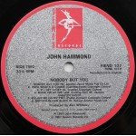 John Hammond* - Nobody But You (LP, Album)