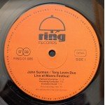 John Surman / Tony Levin Duo* - Live At Moers Festival  (LP, Album)