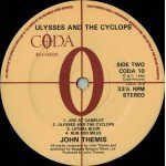 John Themis - Ulysses And The Cyclops (LP, Album)