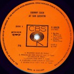 Johnny Cash - Johnny Cash At San Quentin (LP, Album, RE)