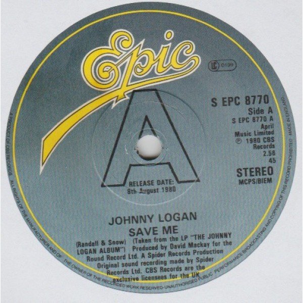 Johnny Logan - Save Me (7