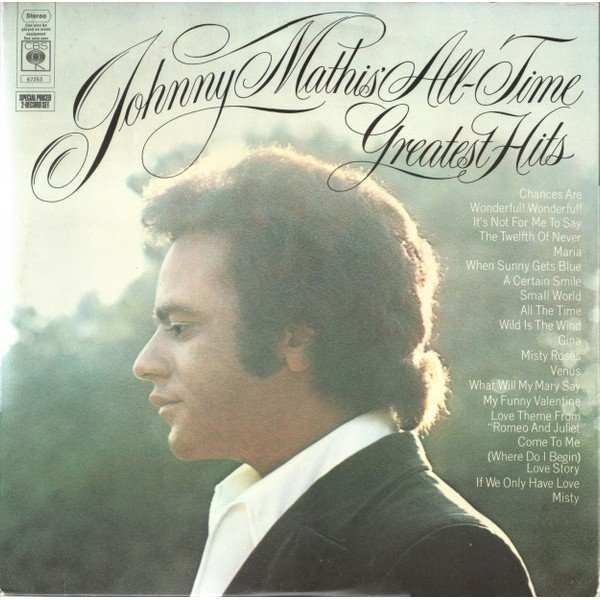 Johnny Mathis - Johnny Mathis' All-Time Greatest Hits (2xLP, Comp)