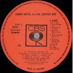 Johnny Mathis - Johnny Mathis' All-Time Greatest Hits (2xLP, Comp)