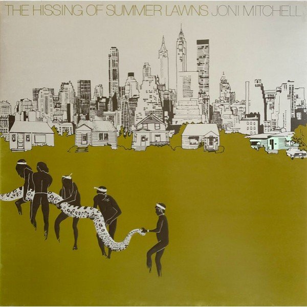 Joni Mitchell - The Hissing Of Summer Lawns (LP, Album, Emb)