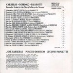 Carreras*, Domingo*, Pavarotti* - Favorite Arias By The World's Favorite Tenors (CD, Album, Comp)