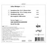 Julius Röntgen - NDR Radiophilharmonie - David Porcelijn - Symphonies 8 & 15 • Variationen Über Eine Norwegische Volksweise (CD, Album)