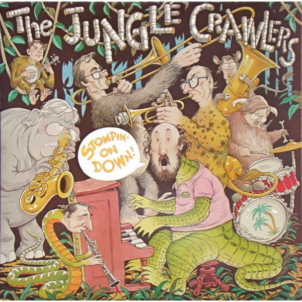 The Jungle Crawlers - Stompin' On Down (LP, Album)