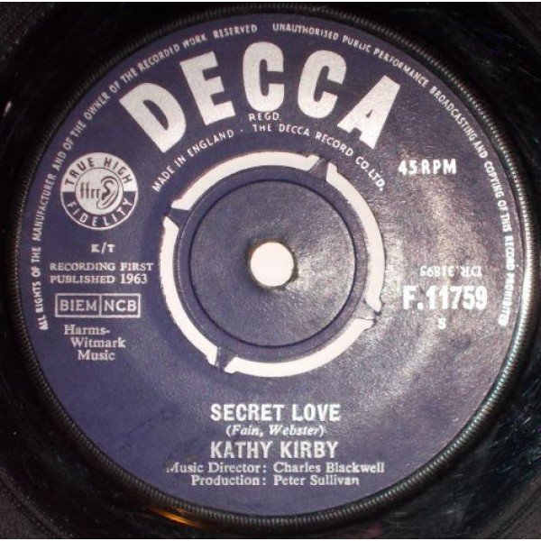 Kathy Kirby - Secret Love (7