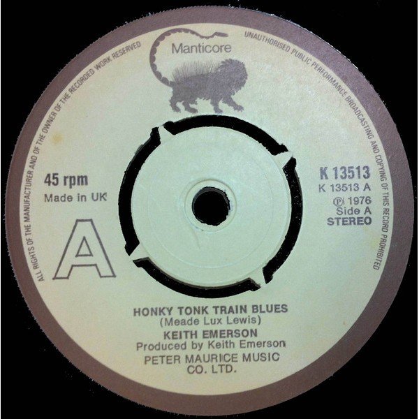 Keith Emerson - Honky Tonk Train Blues (7