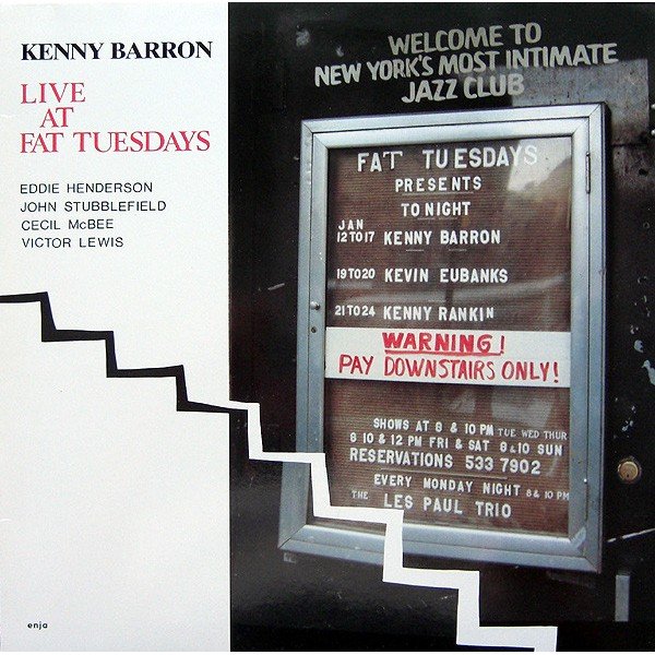 Kenny Barron - Live At Fat Tuesdays (LP, Album)