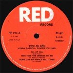 Kenny Barron & Buster Williams - Two As One - Live At Umbria Jazz (LP, Album)