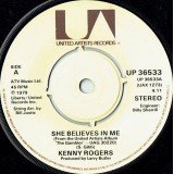 Kenny Rogers - She Believes In Me (7