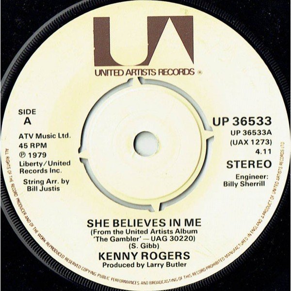 Kenny Rogers - She Believes In Me (7