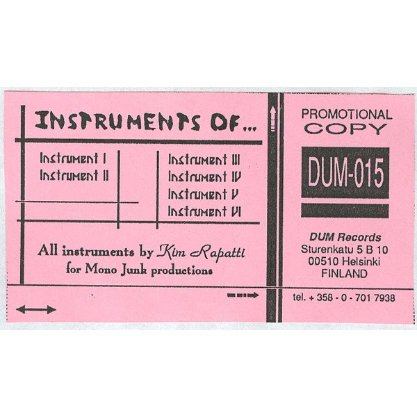 Kim Rapatti - Instruments Of I - V (PART 1) (12