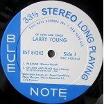 Larry Young - Of Love And Peace (LP, Album)