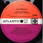 Led Zeppelin - Led Zeppelin III (LP, Album, Gat)