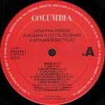 Lena Ph* - A Woman's Gotta Do What A Woman's Gotta Do (LP, Album)