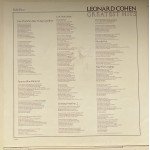 Leonard Cohen - Greatest Hits (LP, Comp) Leonard Cohen - Greatest Hits (LP, Comp)