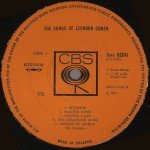 Leonard Cohen - Songs Of Leonard Cohen (LP, Album, RE, RP)