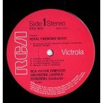 Leopold Stokowski : George Frideric Handel* - Royal Fireworks Musick:  Water Musick (LP)
