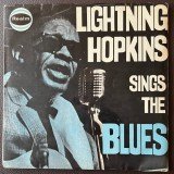 Lightning Hopkins* - Lightning Hopkins Sings The Blues  (LP, Comp, Mono)