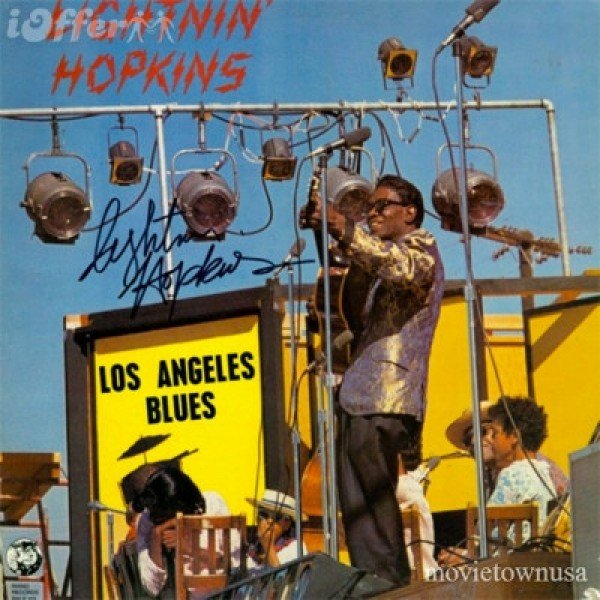 Lightning Hopkins* - Los Angeles Blues (LP, Album, RE)