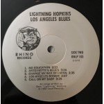 Lightning Hopkins* - Los Angeles Blues (LP, Album, RE)
