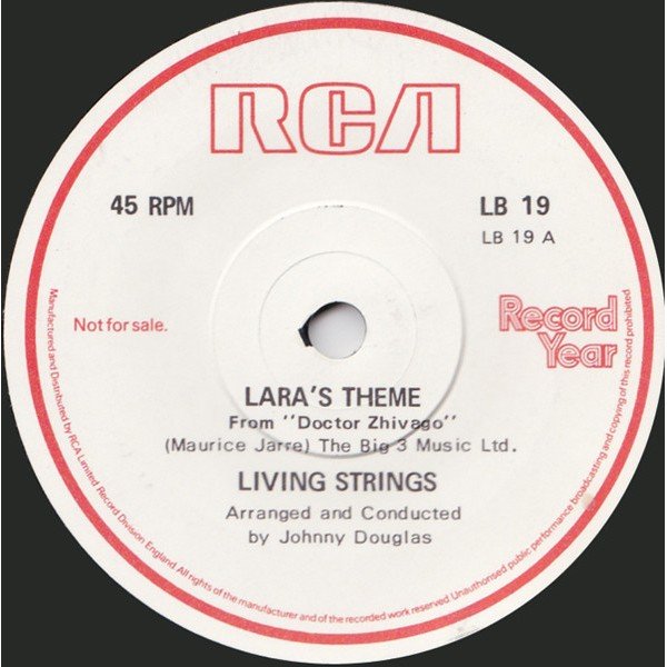 Living Strings / Noel Edmonds - Lara's Theme / Noel Edmonds Introduces Record Year And 'The Day They Remembered' (7