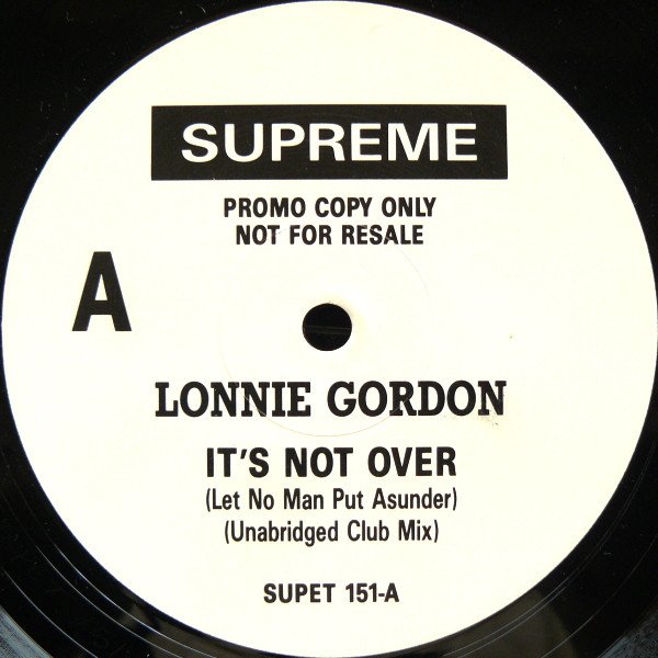 Lonnie Gordon - It's Not Over (Let No Man Put Asunder) (12