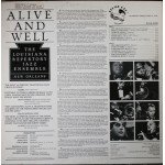The Louisiana Repertory Jazz Ensemble - Alive And Well (LP, Album)