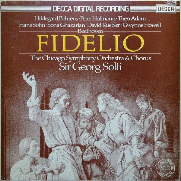 Beethoven* - Behrens* • Hofmann* • Sotin* • Adam* • Ghazarian* • Kuebler* • Howell* • The Chicago Symphony Orchestra* & Chorus*, Sir Georg Solti* - Fidelio (3xLP, Album + Box)