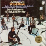 Beethoven* - Netherlands Wind Ensemble* - Wind Music (Octet Op. 103 / Sextet Op. 71 / Quintet, Rondino WoO 25 / March WoO 29) (LP)