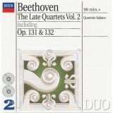 Beethoven* - Quartetto Italiano - The Late Quartets Vol. 2 (2xCD, Comp, RE, RM)