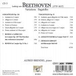 Ludwig van Beethoven, Alfred Brendel - Piano Variations Bagatelles (5xCD, Comp + Box)