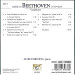 Ludwig van Beethoven, Alfred Brendel - Piano Variations Bagatelles (5xCD, Comp + Box)