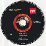 Beethoven*, Itzhak Perlman, Carlo Maria Giulini, Philharmonia Orchestra - Violin Concerto (CD, Album, RM)