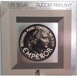 Beethoven*, Rudolf Firkušný, Uri Segal Conducting New Philharmonia Orchestra - Beethoven Piano Concerto No. 5 In E Flat Major Opus 73 (